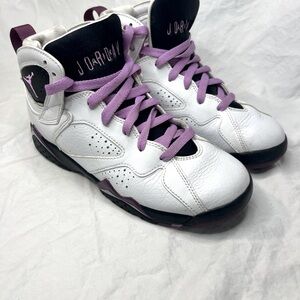 Nike High Top Air Jordan Sneakers Retro 'Fuchsia Glow' Youth 5.5/Women 7 Vintage